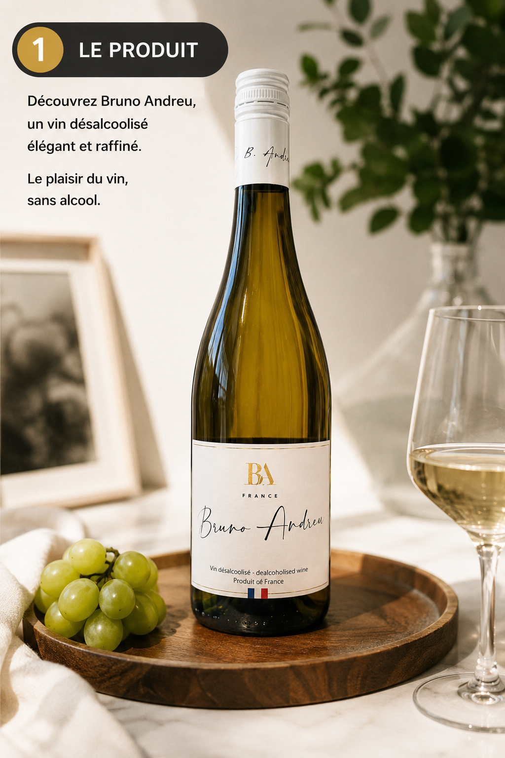 🍷 Bruno Andreu – Vin Désalcoolisé français