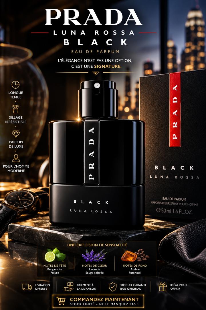 Prada Luna Rossa Black – 50 ML