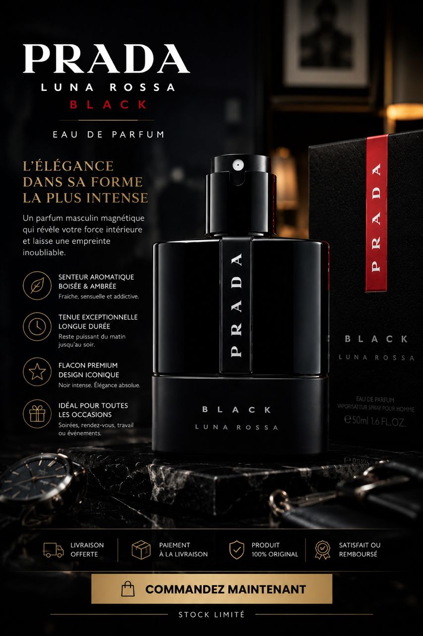 Prada Luna Rossa Black – 50 ML