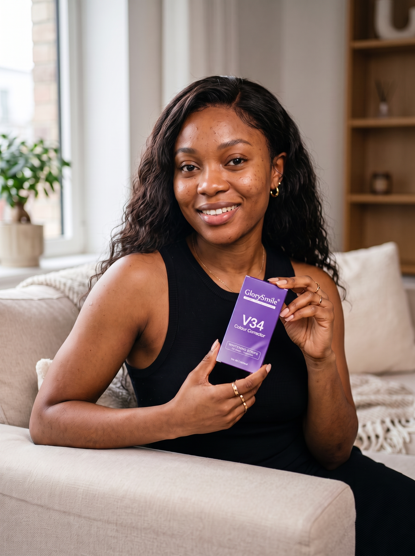 Cure Éclat 14 Jours — Bandes Blanchissantes Violettes Double Action